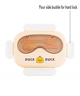 Duck Double Lock Stainless Steel Kids Lunch Box-Mini