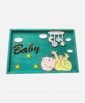 Green Twinkle Star Newborn Hamper Gift Set