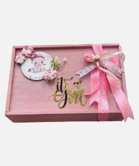 Pink Blush Newborn Hamper Gift Set