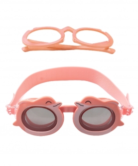 Whale Dual Glass Frame Sun Protection & Swimming Goggles