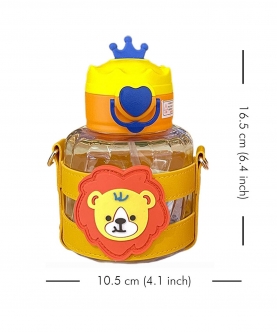 Lion With Crown Lid Water Bottle 600Ml