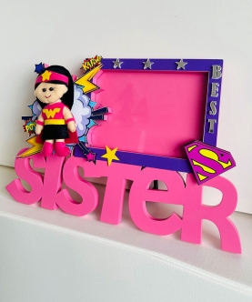 Best Sister Table Photo Frame,Gift for Sister