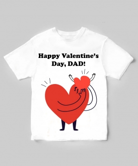 Valentines Dad T-shirt
