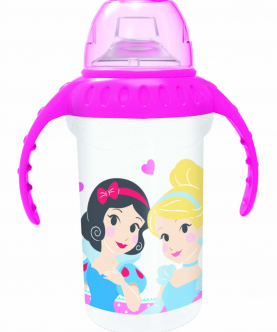 Stor Silicone Sippy Training Tumbler Cups & Sipper Little Princess
