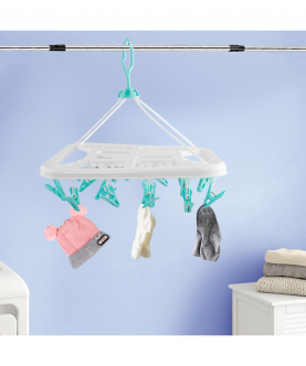 Baby Moo Turquoise Premium Square Clip Hanger