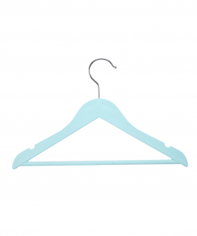 Baby Moo Sturdy Blue Baby Hanger Set of 5