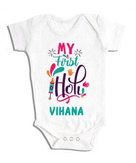 Personalised My First Holi Romper