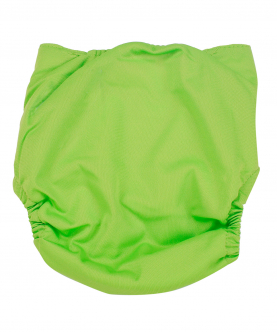 Baby Moo Plain Green Reusable Diaper