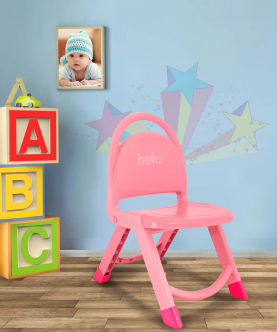 Baby Moo Foldable Multipurpose Pink Chair