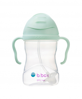 Straw Sippy Cup 240ml - Pistachio Light Green