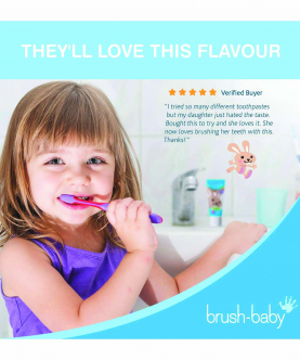 Brush Baby Applemint Toothpaste