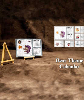 Bear Theme Calendars