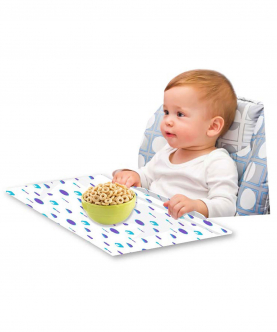 Disposable Placemats With Crumb Catcher-( Pack of 12)