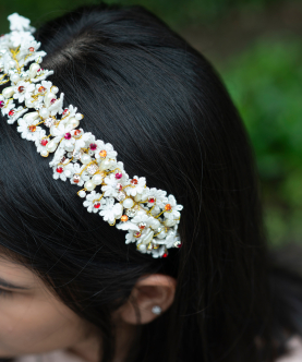 Floral Celebration Fire and Ice Hairband 