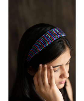 The Xarina Designer Beadsword Hairband