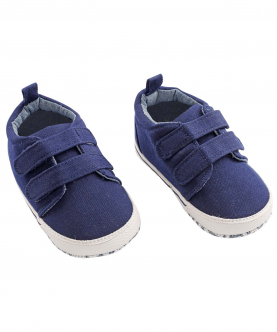 Baby Moo Navy Blue Casual Booties