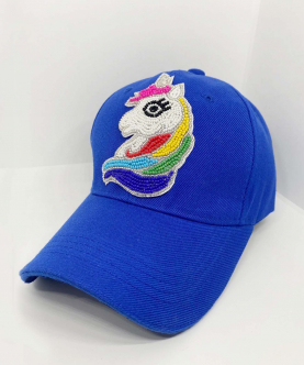 Blue Unicorn Cap