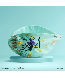 Hair Drama Company X Disney Mickey & Minnie Love Knotted Headband(One Size)