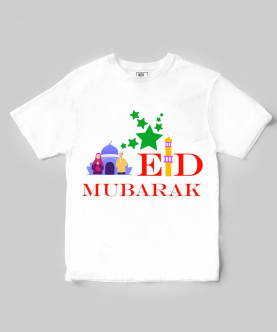 Colourful Eid Print T-shirt