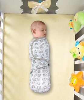Baby Moo Newborn Sleep Essentials Gift Set-Swaddle And Rai Pillow
