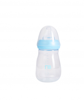 Wide Neck Bottle - 250ml (Blue)