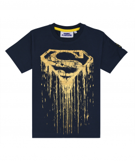 Superman Foil Logo Tee