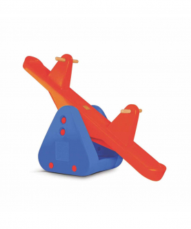 Ok Play See Saw Rocker For Kids - Red/Blue