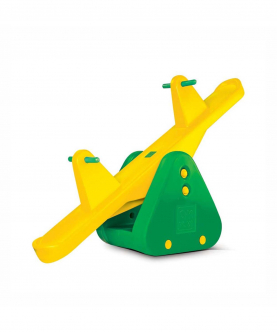 Ok Play See Saw Rocker For Kids - Yellow/Green