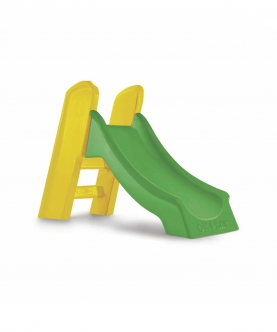 Ok Play Slide Ladder Kids & Babies Slide - Green/Yellow