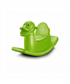 Ok Play Duck Rocker For Kids - Green