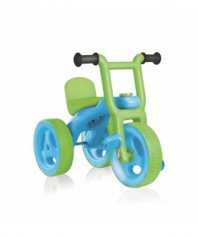 Ok Play Pacer Tricycle for Kids - Blue/Green