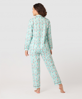 Hot Air Balloon Printed Night Suit