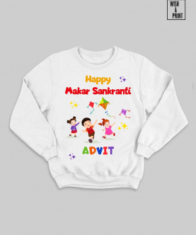 Happy Makar Sankranti Personalised Sweatshirt