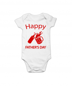 Happy Father's Day Cheers Romper