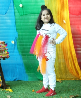 Colourful Bucket Holi Hai Track Suit