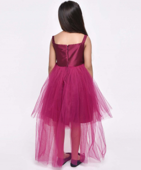 Partywear Dress With Tail