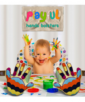 Playful Hands Bolster