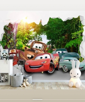 Room Cars Theme Wallpaper