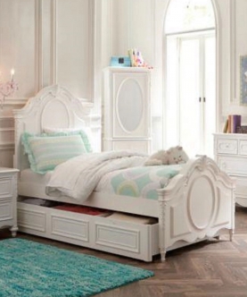 Jane Brown Single Bed With Head Board