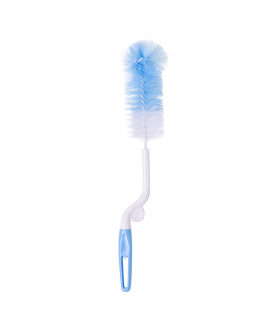 Baby Moo Premium Blue Bottle And Nipple Cleaning Brush Set of 2
