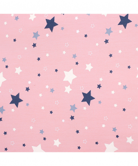 Baby Moo Baby Bed Cum Carry Nest Star And Rabbit Pink