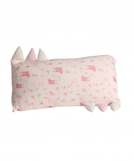 I Love Animals Pink Pillow