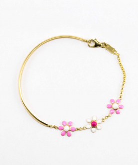 Flower Cuddly Bracelet