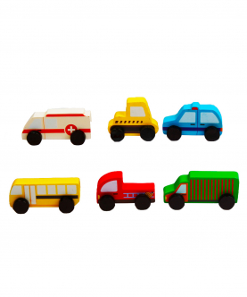 Community Vehicles - Set Of 6