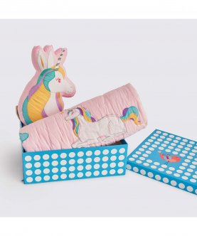 Snuggle Time Crib Gift Set (Unicorns)