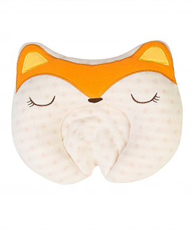 Baby Moo Sleepy Fox Orange Memory Pillow