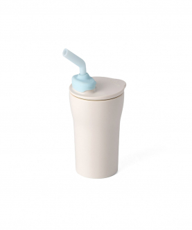 Miniware 1-2-3 Sip! Sippy Cup Vanilla/Aqua