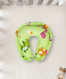 Baby Moo Dinosour Green Neck Support Pillow