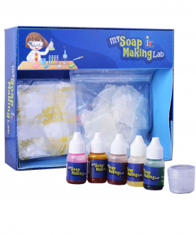 Stem Learner My Aqua Soap Making Lab Fun DIY Educational Activity Kit for Kids (Made in India)