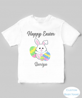 Personalised Wishing Happy Easter T-shirt